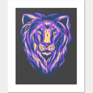 Lion Posters and Art